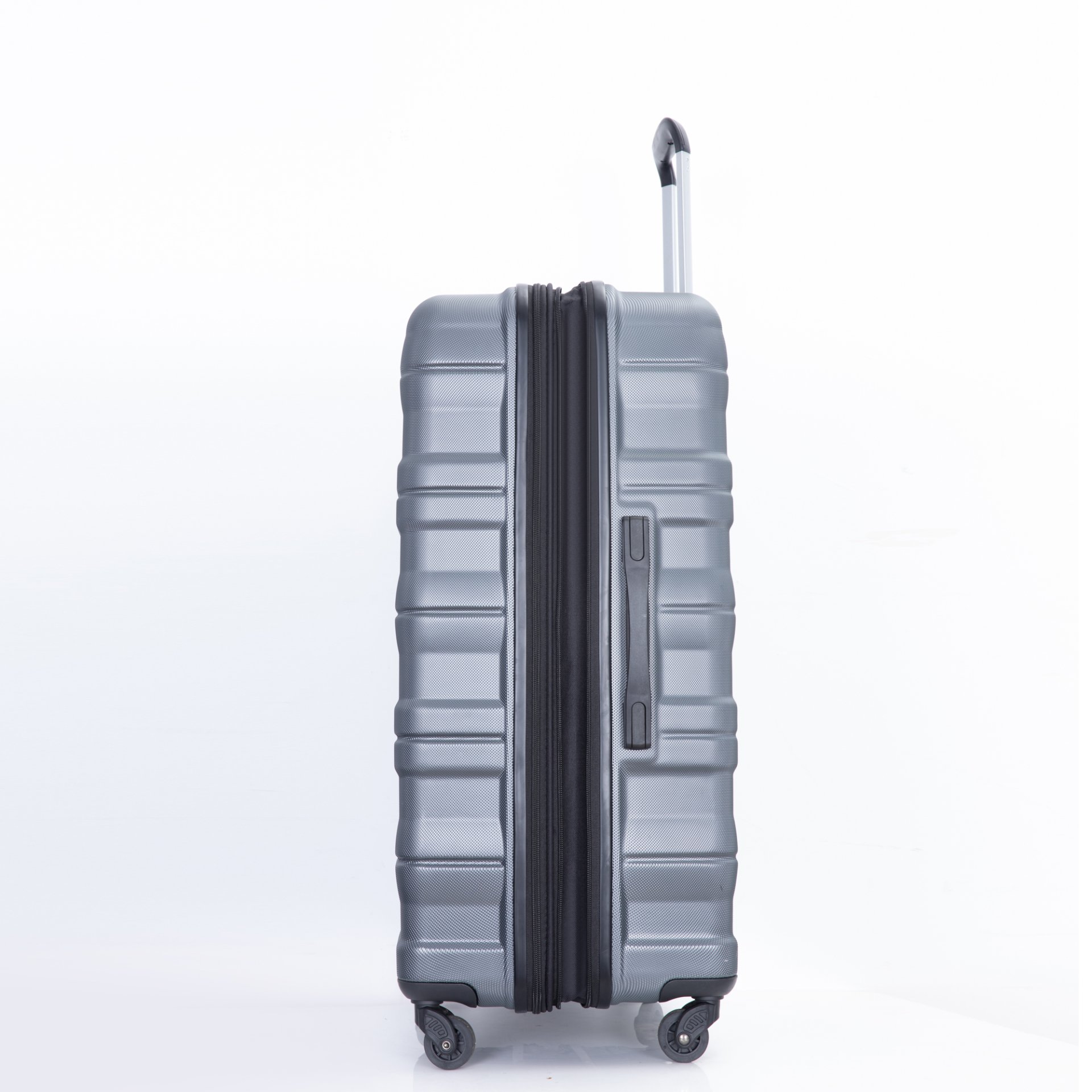 Expandable 3 Piece Luggage Sets Pc Lightweight & Durable Suitcase With Two Hooks, Spinner Wheels, Tsa Lock, (21/25/29) - Gray - Image 15