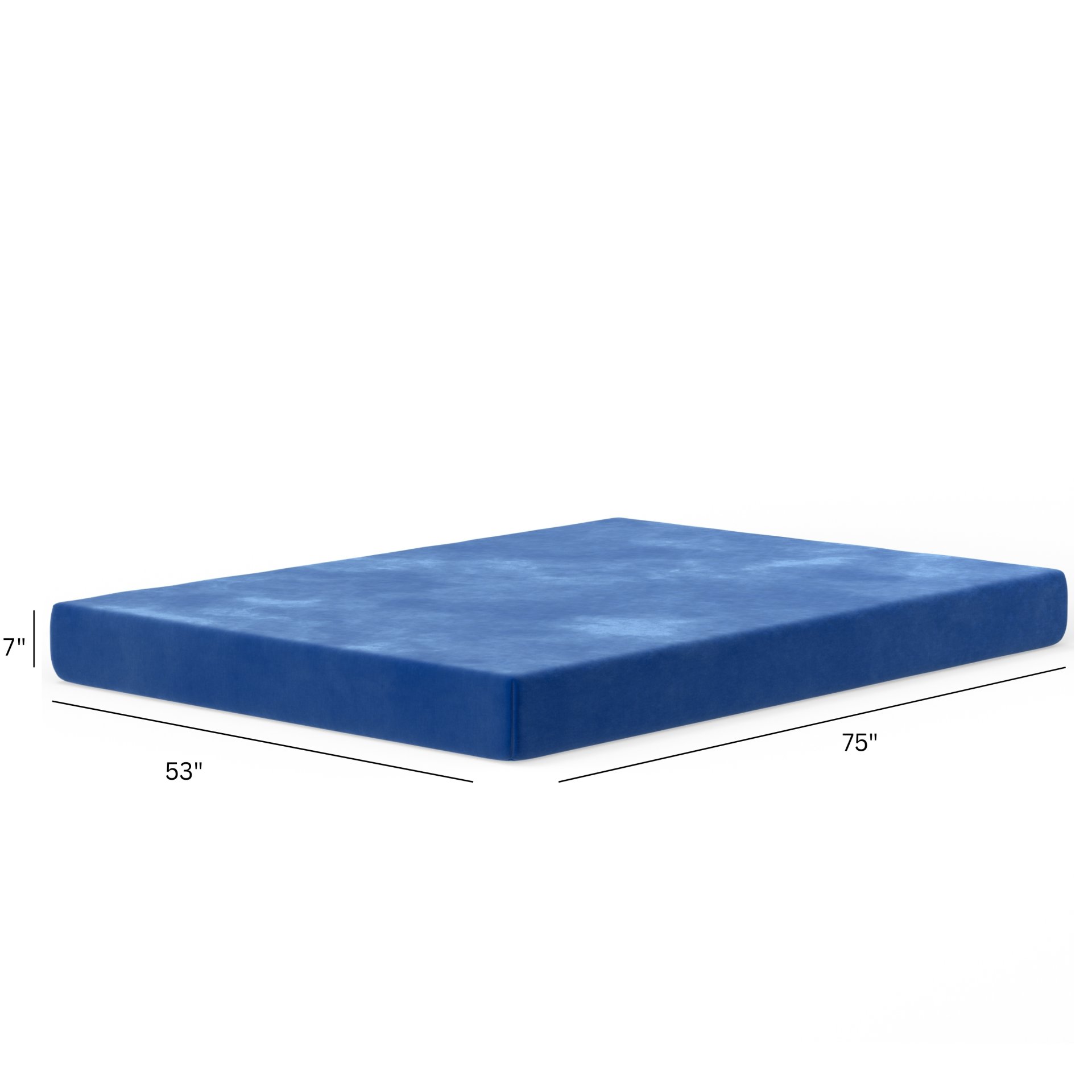 Kids Pedic - 7" Full Waterproof Protection Mattress - Blue - Image 11