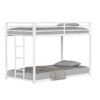 Adam - Twin Over Twin Metal Bunk Bed - White - Image 19