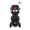 Max Sport - 4 Wheels Outdoor Compact Mobility Scooter With 2 Pieces X 12Ah Lead Acid Battery - Red - Image 5