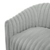 Alexa Barrel Swivel Chair - Grey - Image 9