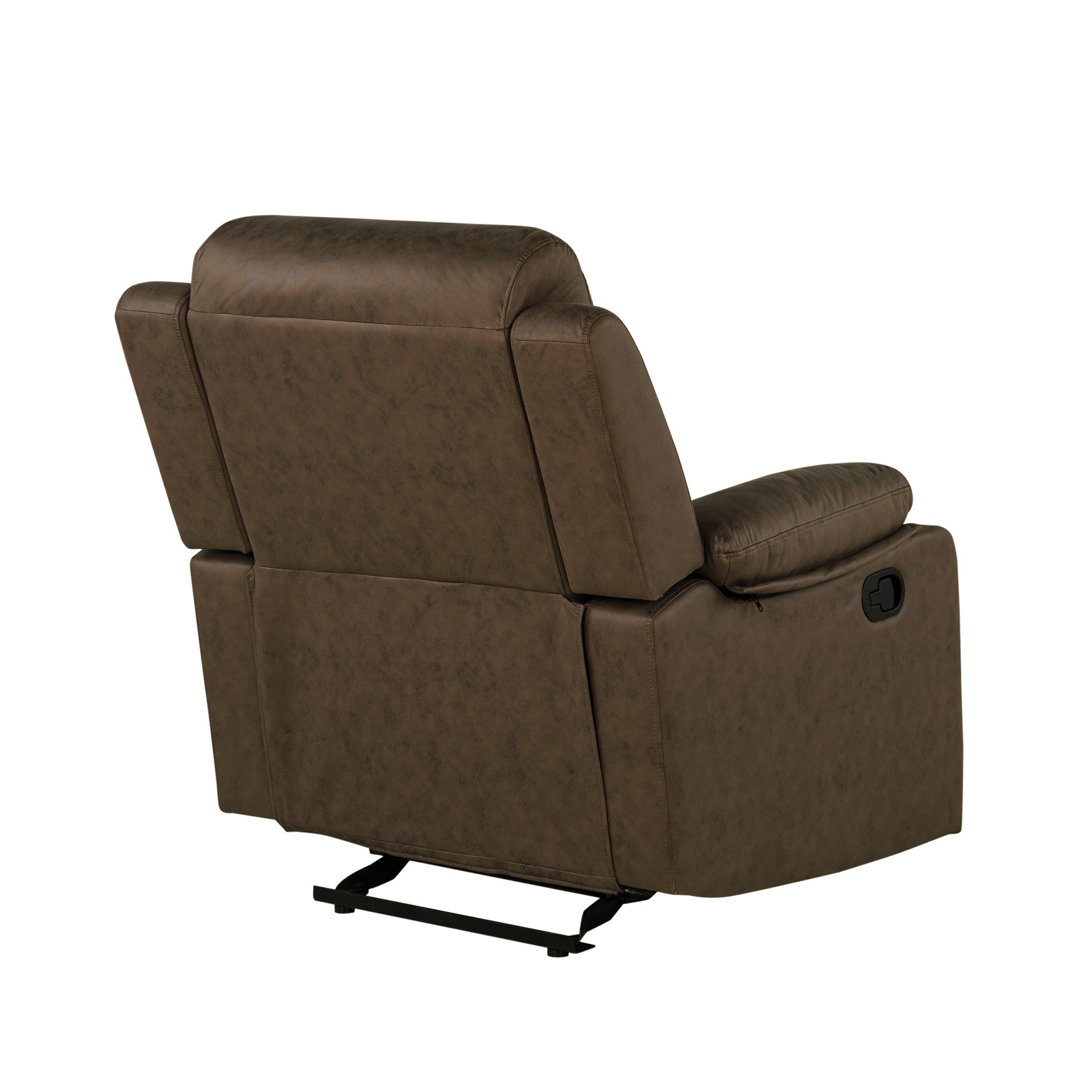 Brenda - Glider Recliner Chair With Manual Recline - Brown - Image 6
