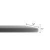 36" Round Tempered Glass Table Top Black Glass 1 / 2" Thick Beveled Polished Edge - Black - Image 9