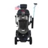 Max Plus - 4 Wheels Outdoor Compact Mobility Scooter With 2 Pieces X 20Ah Lead Acid Battery, 16Miles, USB Charger Port & Cup Holders, 300W Motor - Gray - Image 2