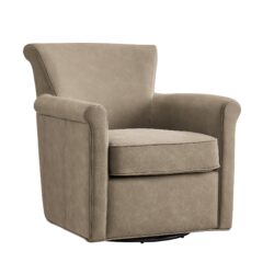 Westly - Swivel Accent Chair - Taupe
