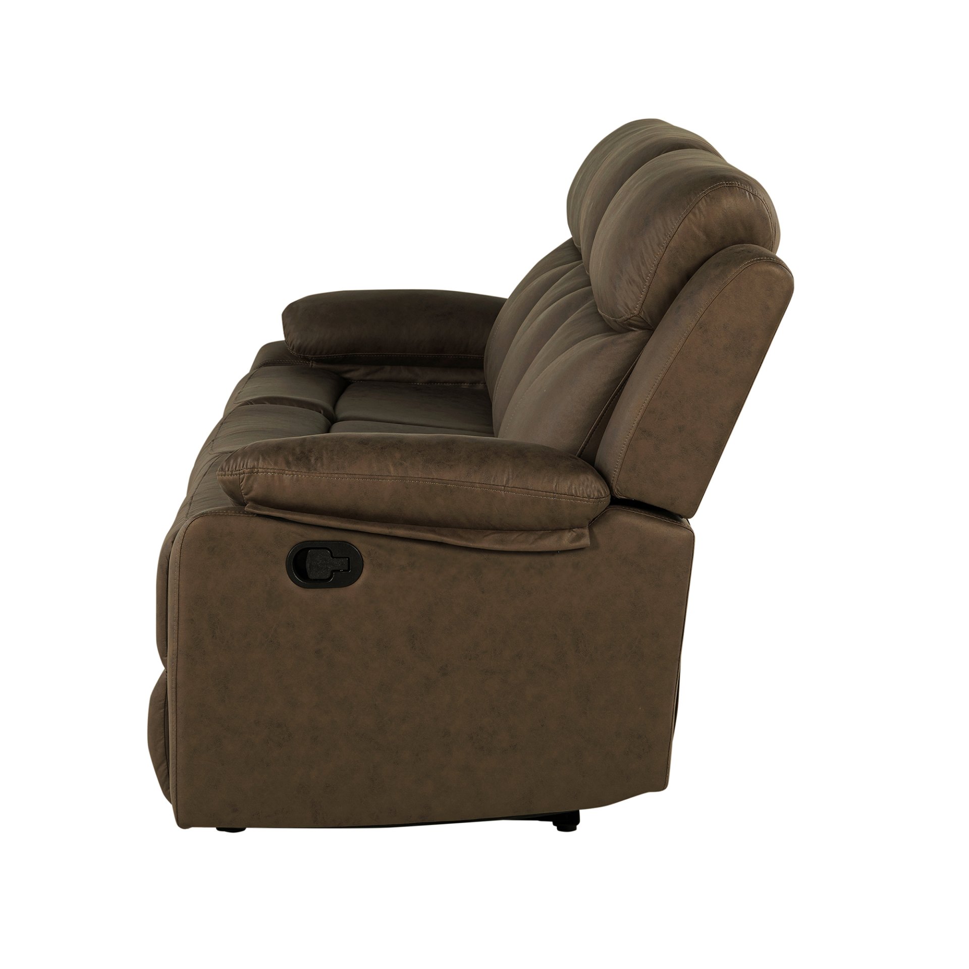 Brenda - Sofa Manual Recline Function - Brown - Image 6