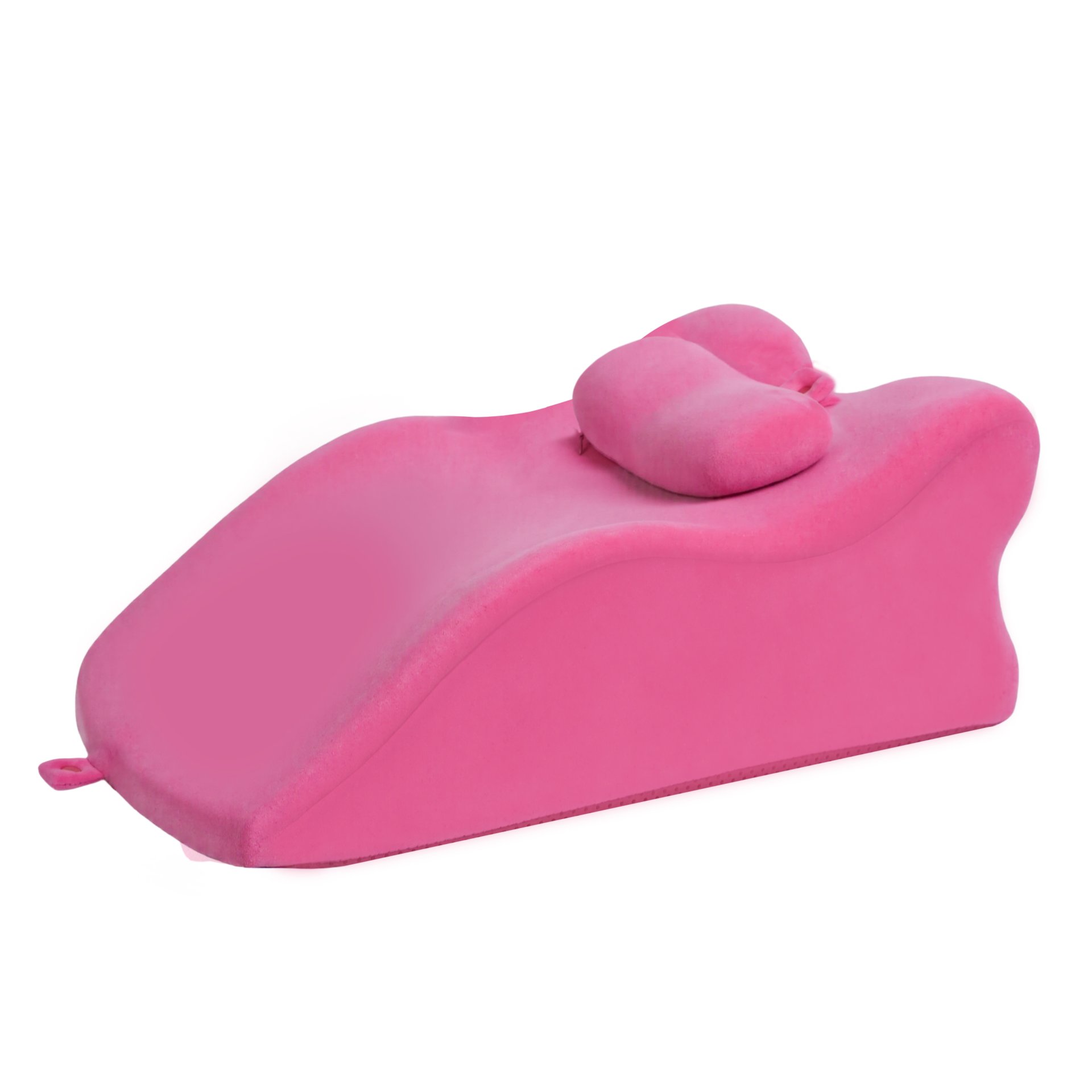 Ergonomic Spinal Posture Support Bed Pillow - Pink - Image 17