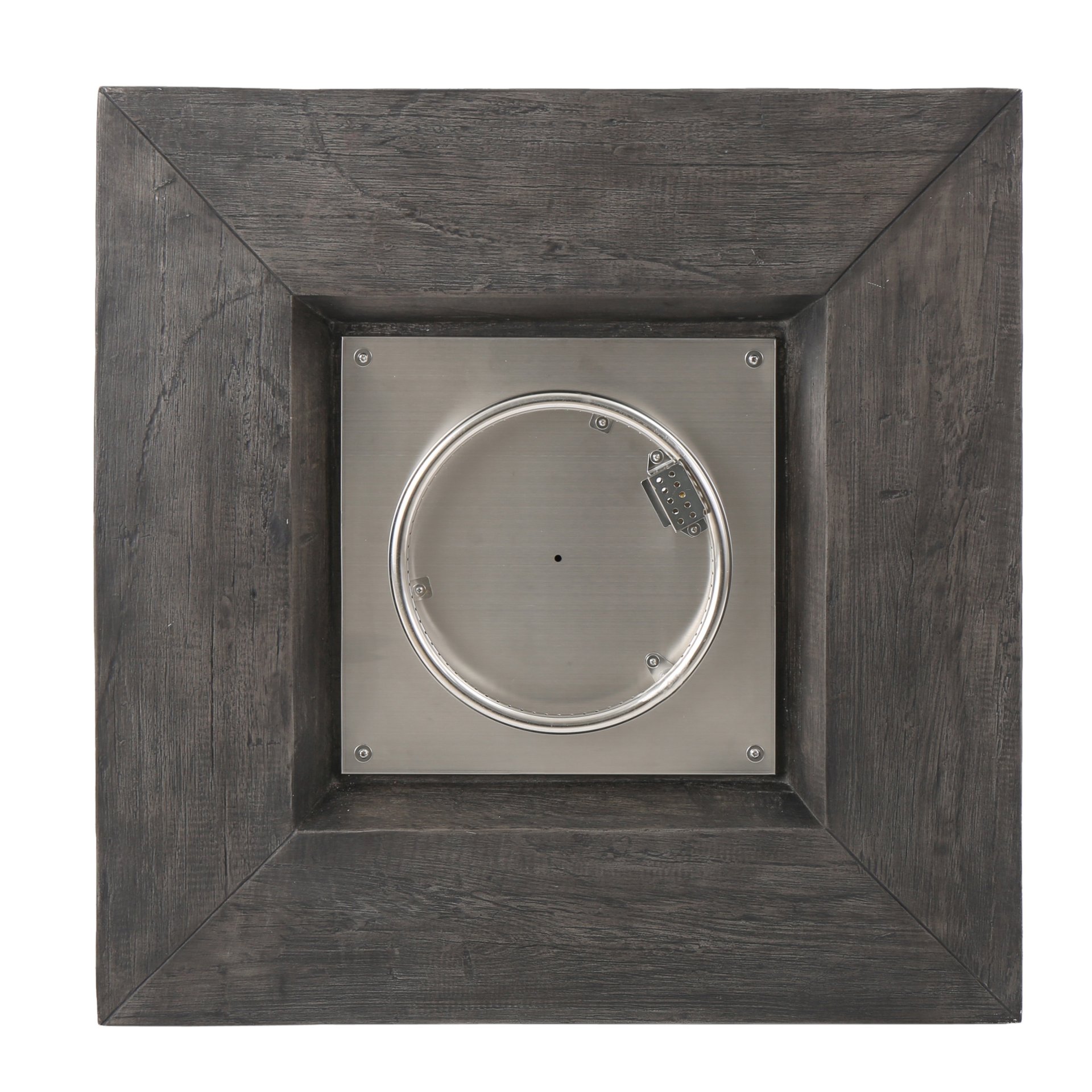 Anchorage - Wood Square Fire Pit 40, 000 Btu - Gray - Image 13
