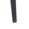 Outdoor Bar Height Metal Frame Counter Stools With Scallop Shaped Backrest & Water Resistant Cushions (Set of 2) - Matte Black - Image 12