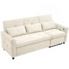 2 In 1, 3 Seater Sofa With Pull Out Bed And Reversible Recliner - Beige - Image 16