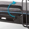 Adjustable Sleep To Stand Bed With Convenient Lift Assist Txl - Blue - Image 5
