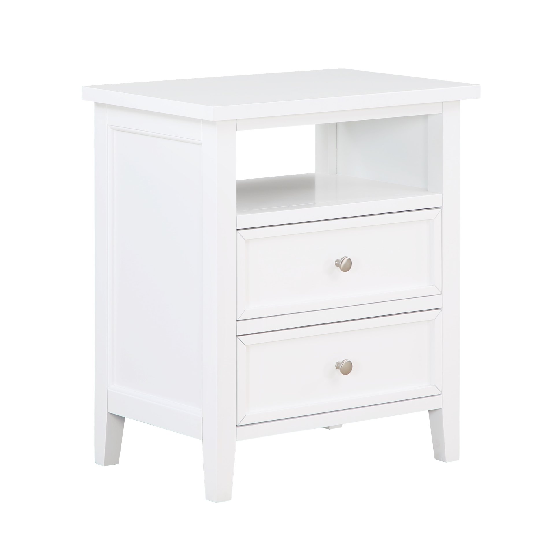 Weston - 2 Drawer Nightstand - White - Image 4