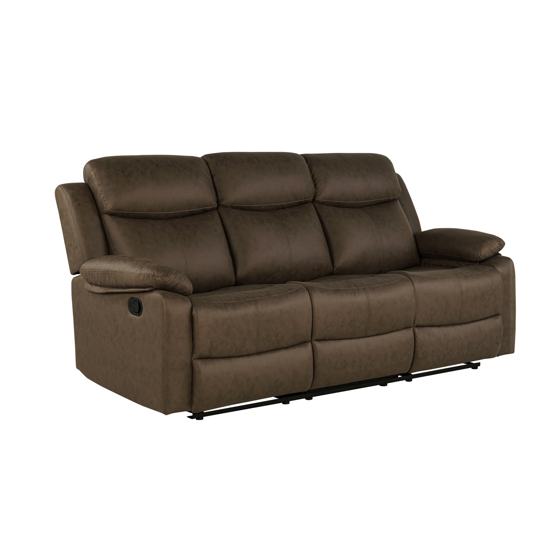 Brenda - Sofa Manual Recline Function - Brown - Image 5
