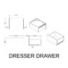 Augusta - Dresser, 7 Spacious Drawers, Block Feet - Beige Brown - Image 8