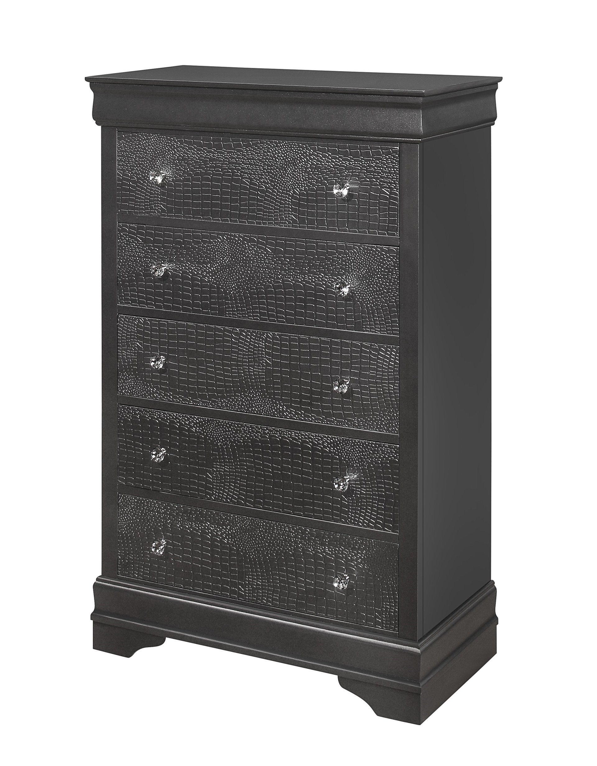 Shaker - Crocodile Chest - Metallic Gray - Image 9