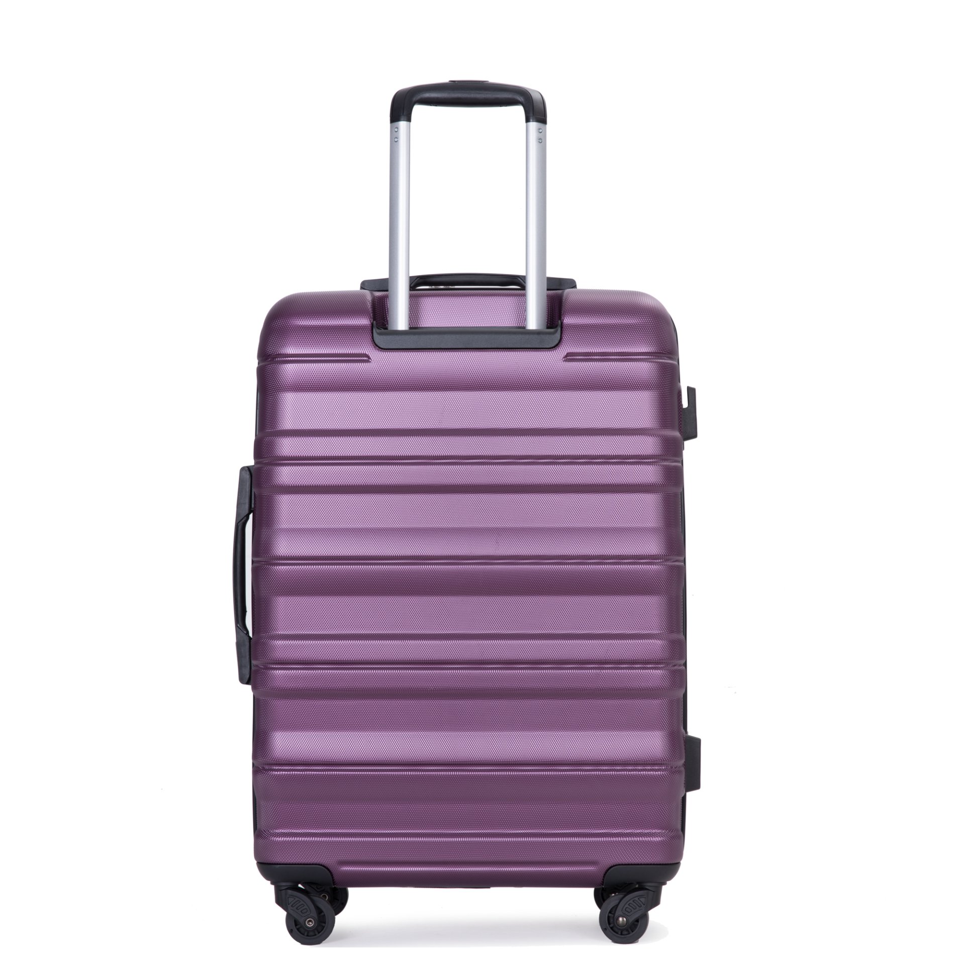 Expandable 3 Piece Luggage Sets Pc Lightweight & Durable Suitcase With Two Hooks, Spinner Wheels, Tsa Lock, (21/25/29) - Dark Purple - Image 15