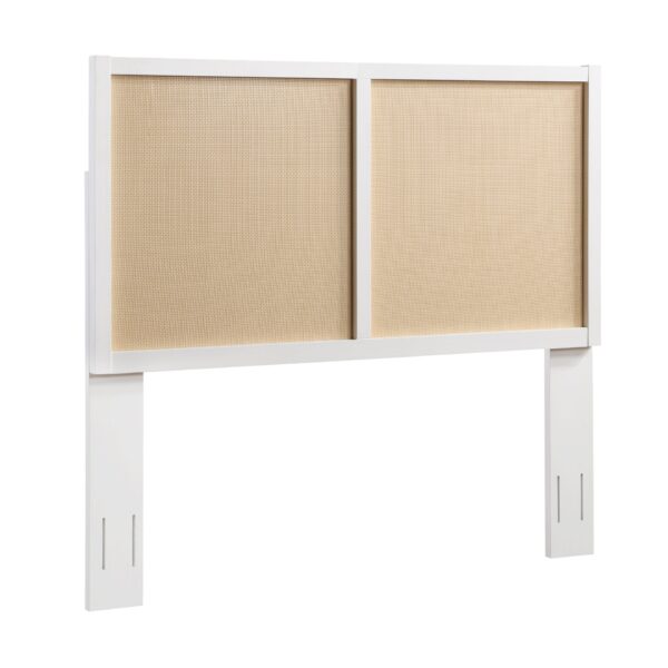 Barkley - Queen / Full Headboard With Adjustable Height - White