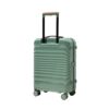 20" Carry On Luggage Lightweight Suitcase Tsa Lock USB Port Luggage Wheel Lock Artificial Leather Top Handle Spinner Wheels - Green - Image 8