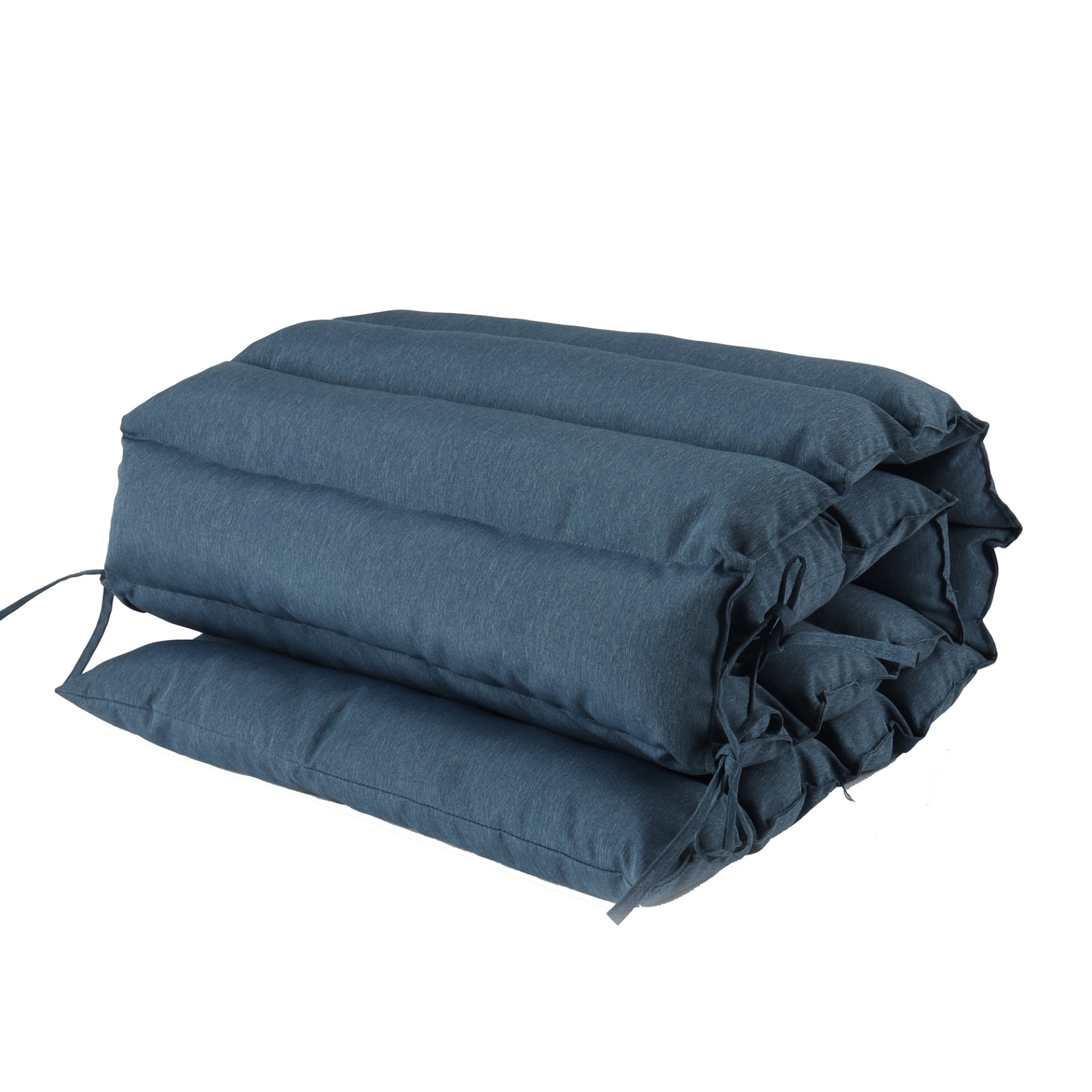2 Piece Outdoor Chaise Lounge Cushion Set, Replacement Cushions For Patio Furniture - Navy Blue - Image 10