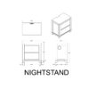 Augusta - Full Bed With Panel Headboard, Low Profile, 5 Piece Set Includes Bed, Dresser, Chest, Nightstand, Mirror - Beige / Brown - Image 9