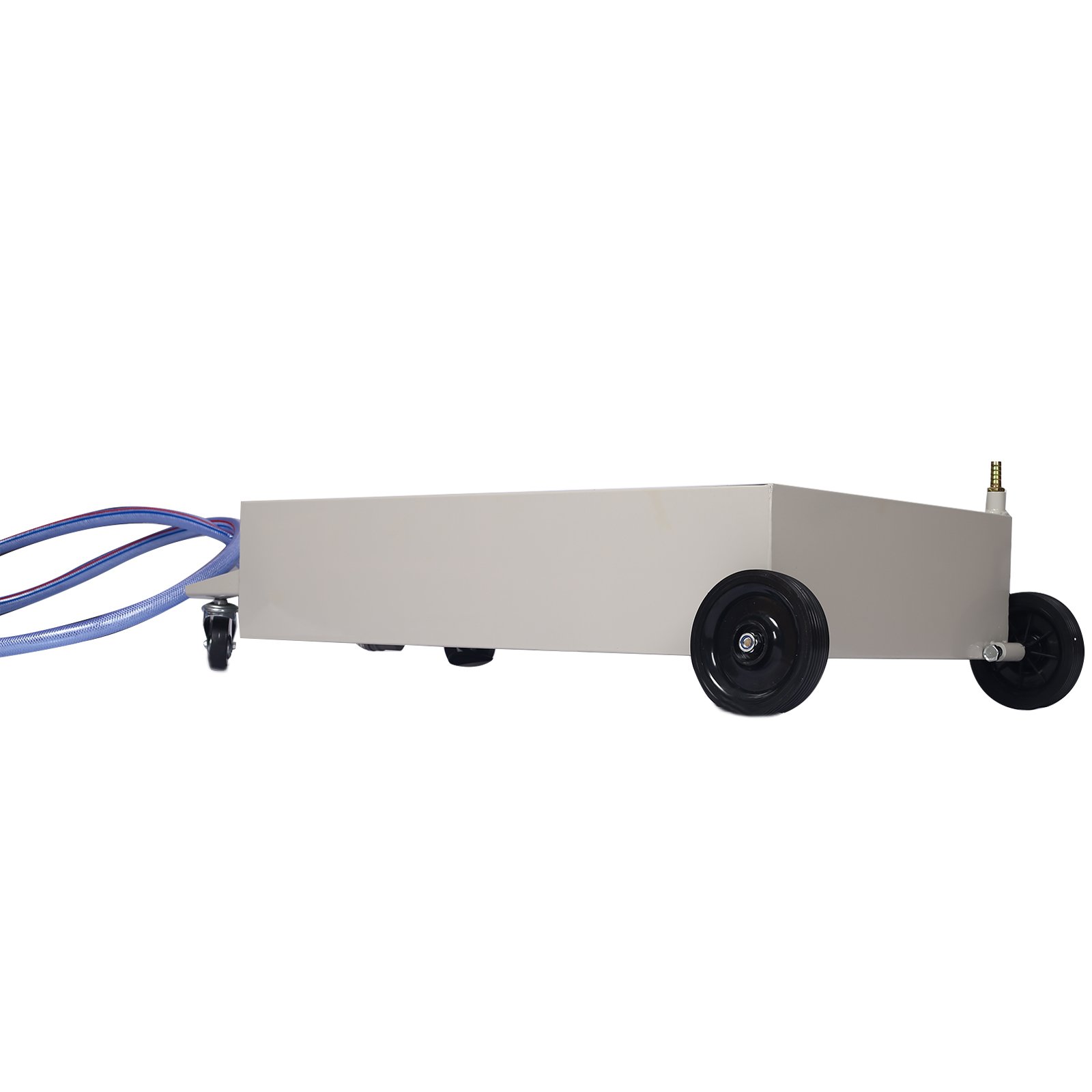 High Impact Polypropylene 20 Gallon Low Profile Oil Drain With Pump Steel - Gray - Image 6