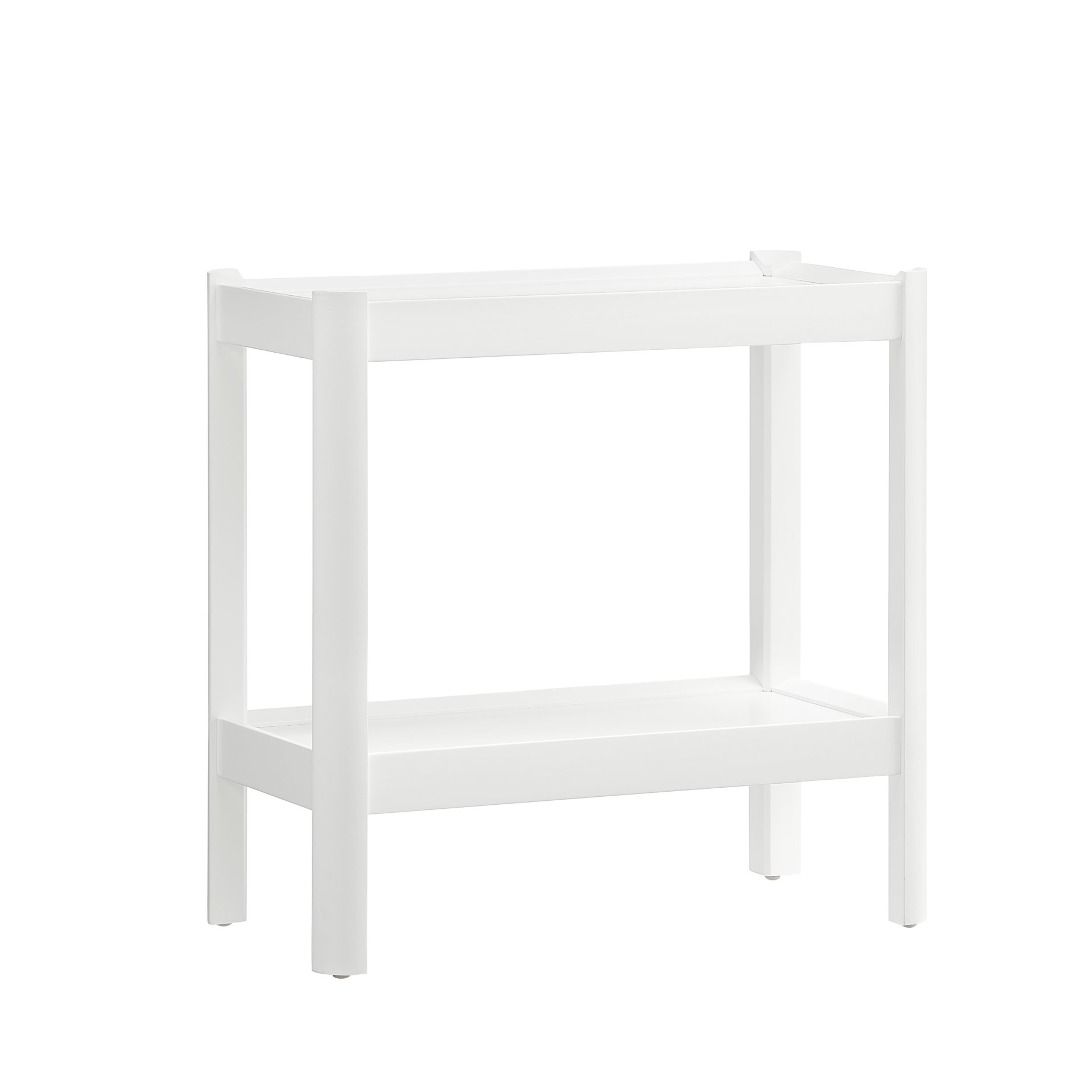 Yonda - Nightstand With 2 Shelves - White - Image 4