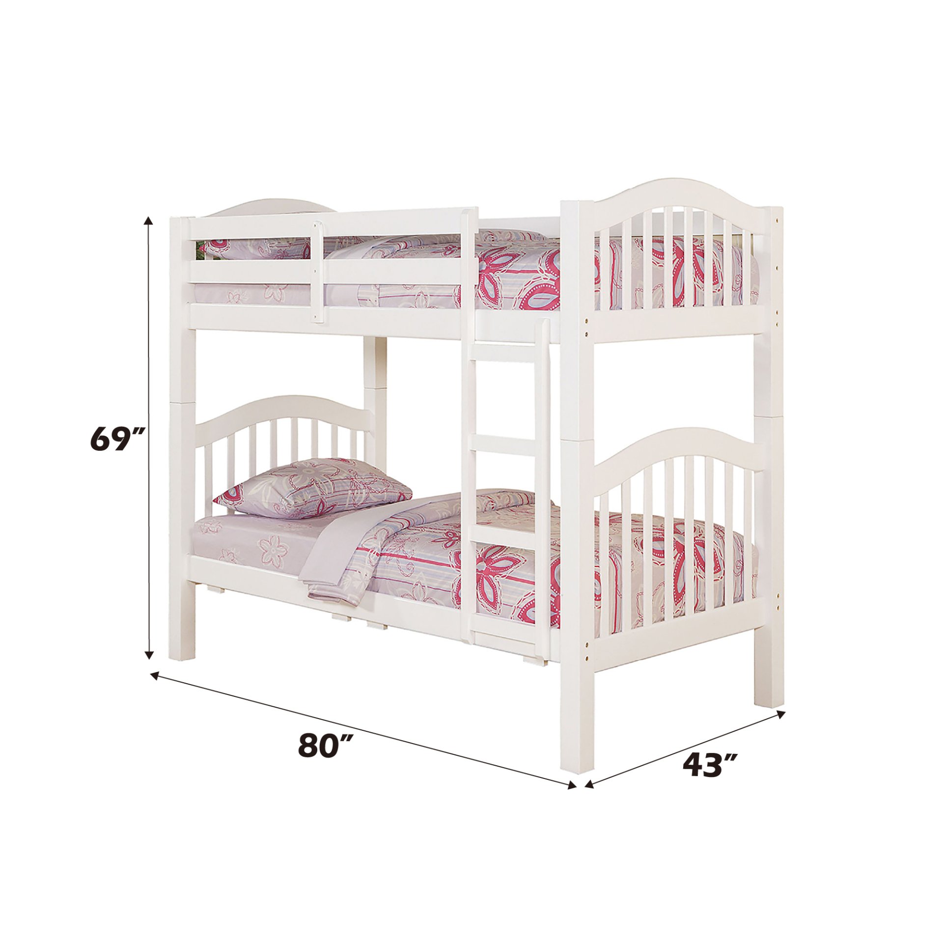 Heartland - Twin / Twin Bunk Bed (Trundle Not Included) - White - Image 6