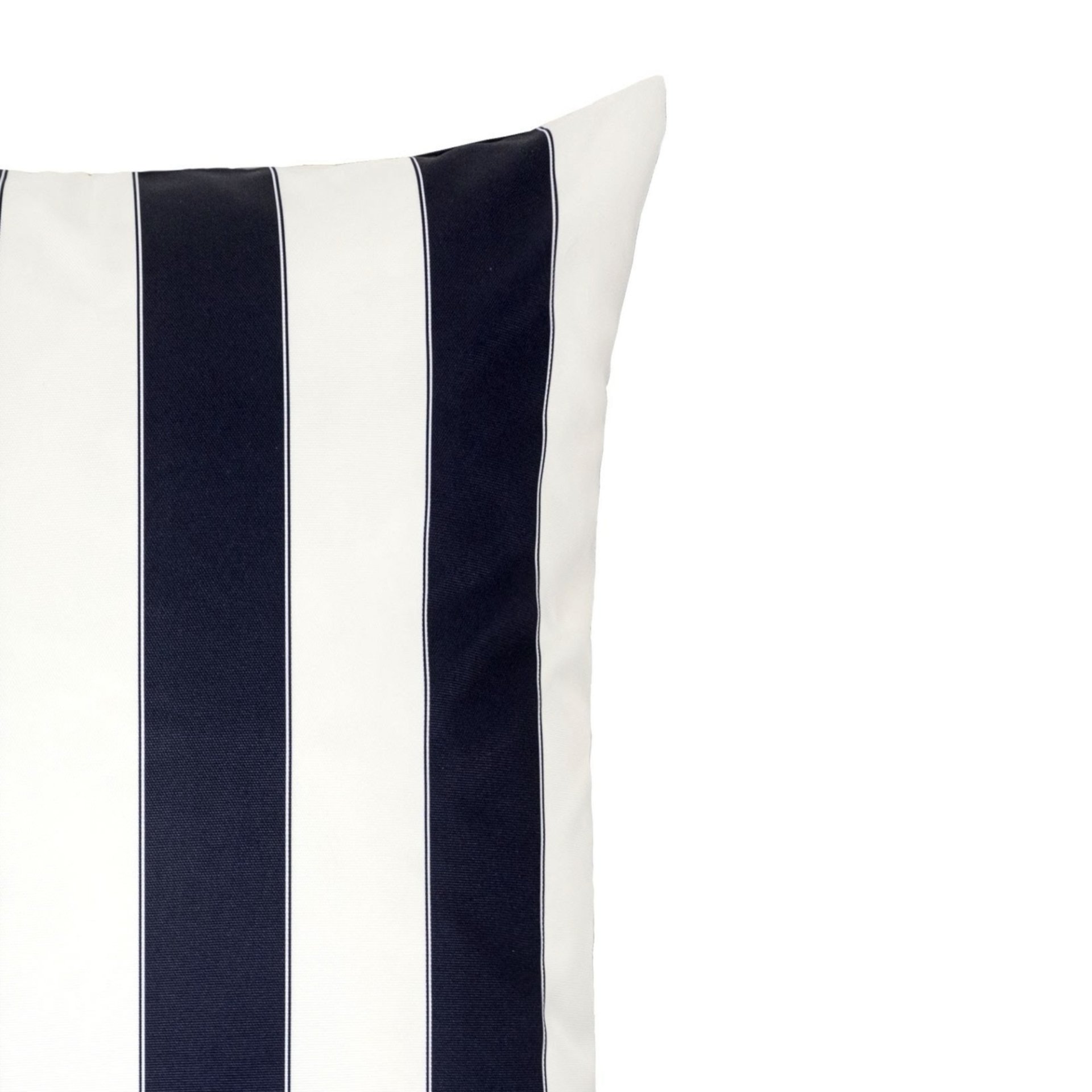 Horizon Stripe Pillow Indoor Outdoor Use - Navy - Image 5