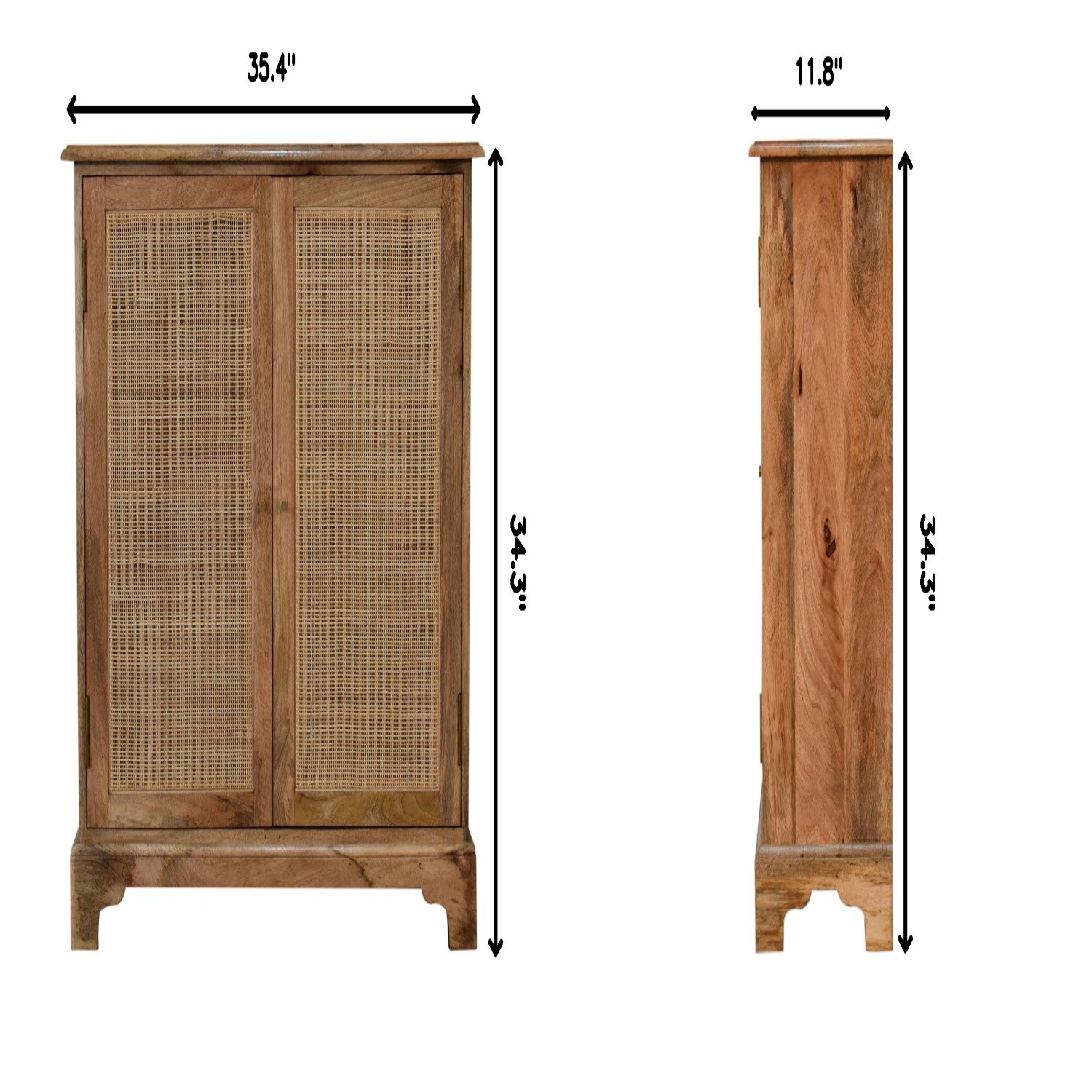 Close Knit Lounge Cabinet - Oak - Image 3
