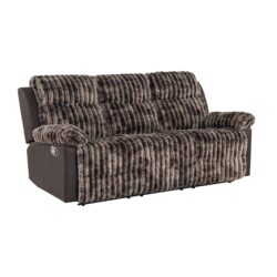 Brenda - Sofa With Manual Recline Function - Brown