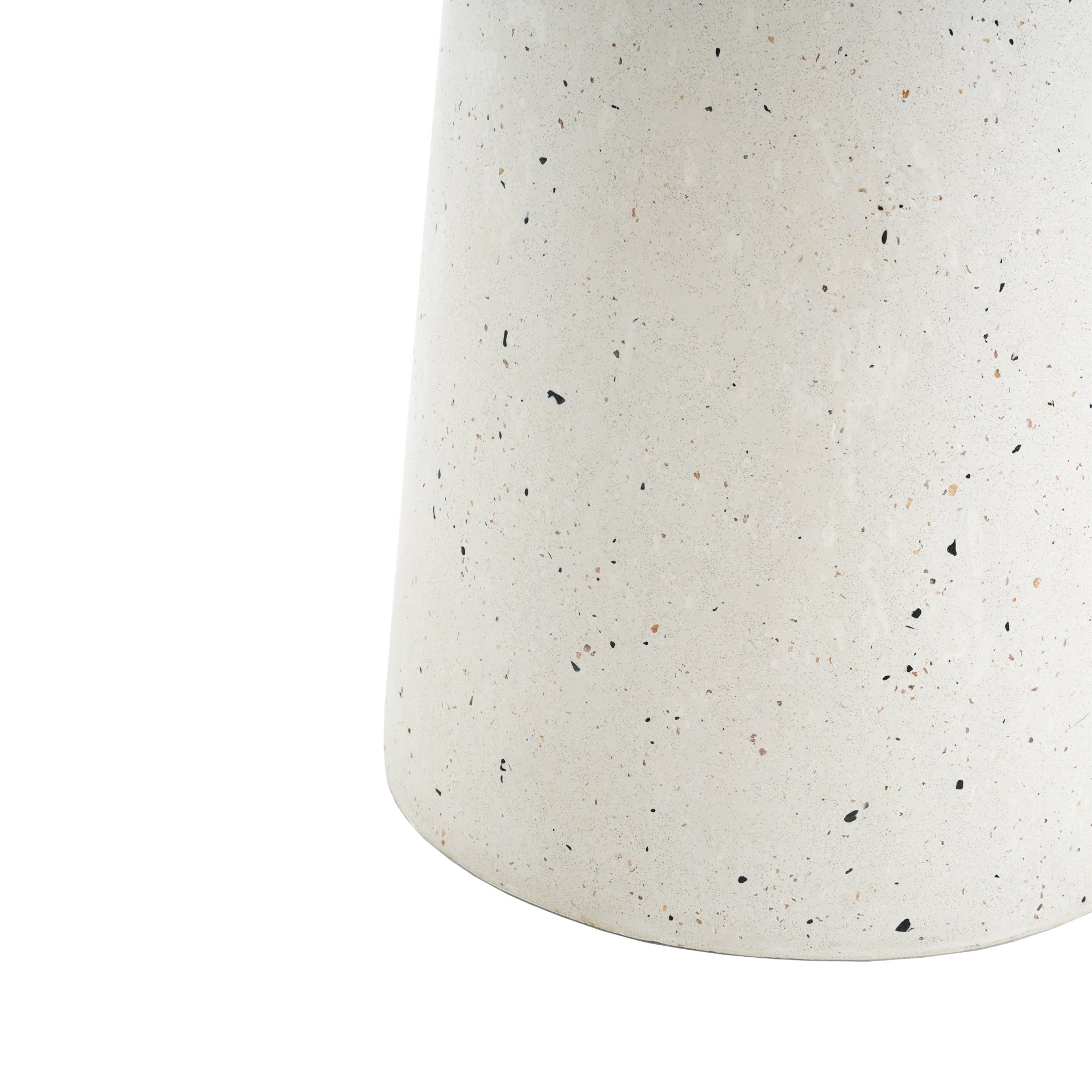 Terrazzo - Outdoor Side Table - White - Image 9