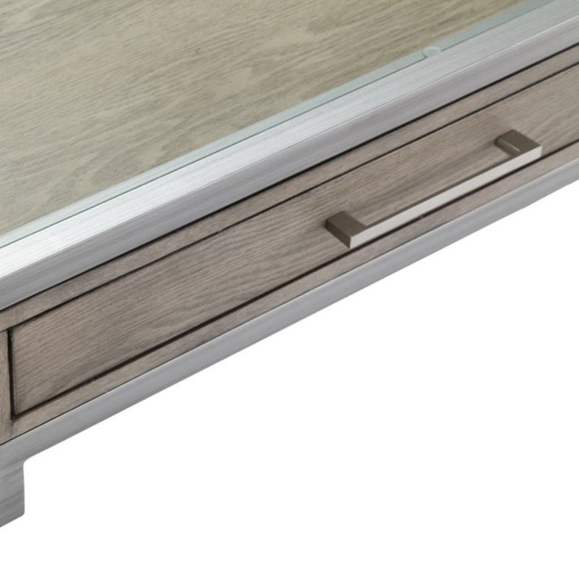Adela - Writing Desk - Antique Silver - Image 5