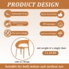 1 Piece Designed Single Chair, UV Resistant, Waterproof And Wear Resistant - Tropical Orange - Image 12