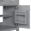 30" Bathroom Vanity With Sink And Soft Close Doors - Gray - Image 18