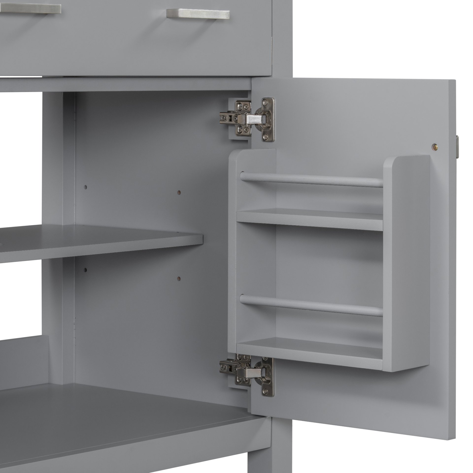 30" Bathroom Vanity With Sink And Soft Close Doors - Gray - Image 18