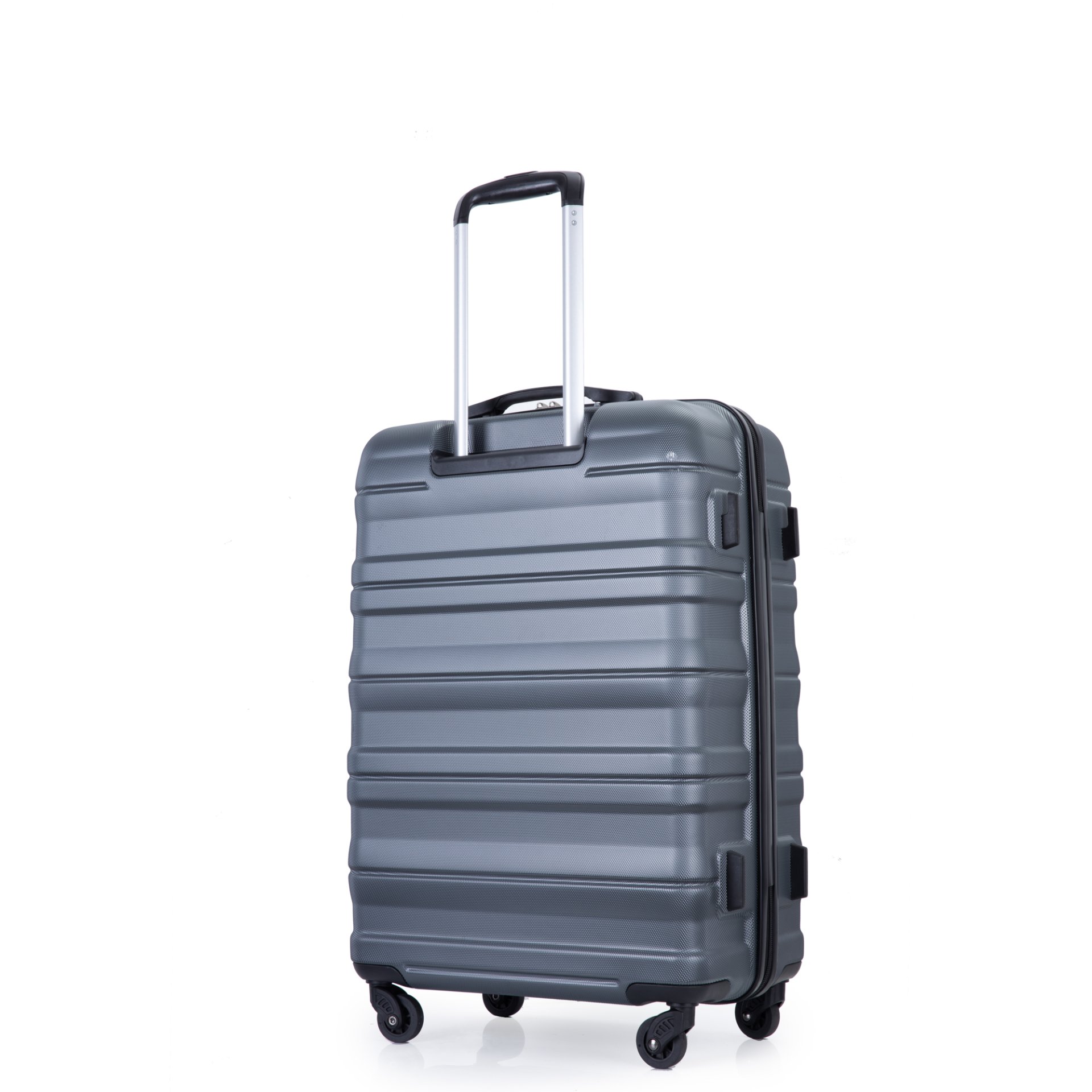 Expandable 3 Piece Luggage Sets Pc Lightweight & Durable Suitcase With Two Hooks, Spinner Wheels, Tsa Lock, (21/25/29) - Gray - Image 13