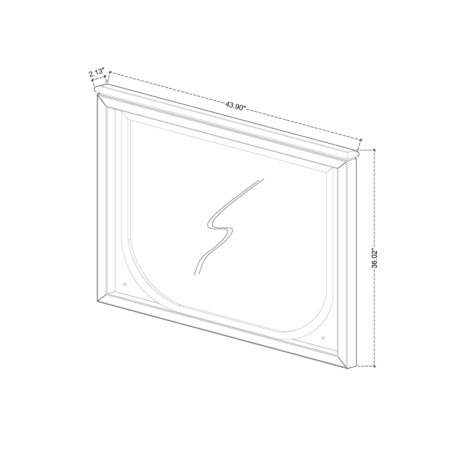 Uriuni - 5 Piece King Bedroom Set With LED Lighting And Panel Headboard - Gold / White - Image 12