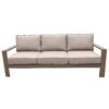 Sofa, Wood Grained - Light Brown - Image 4