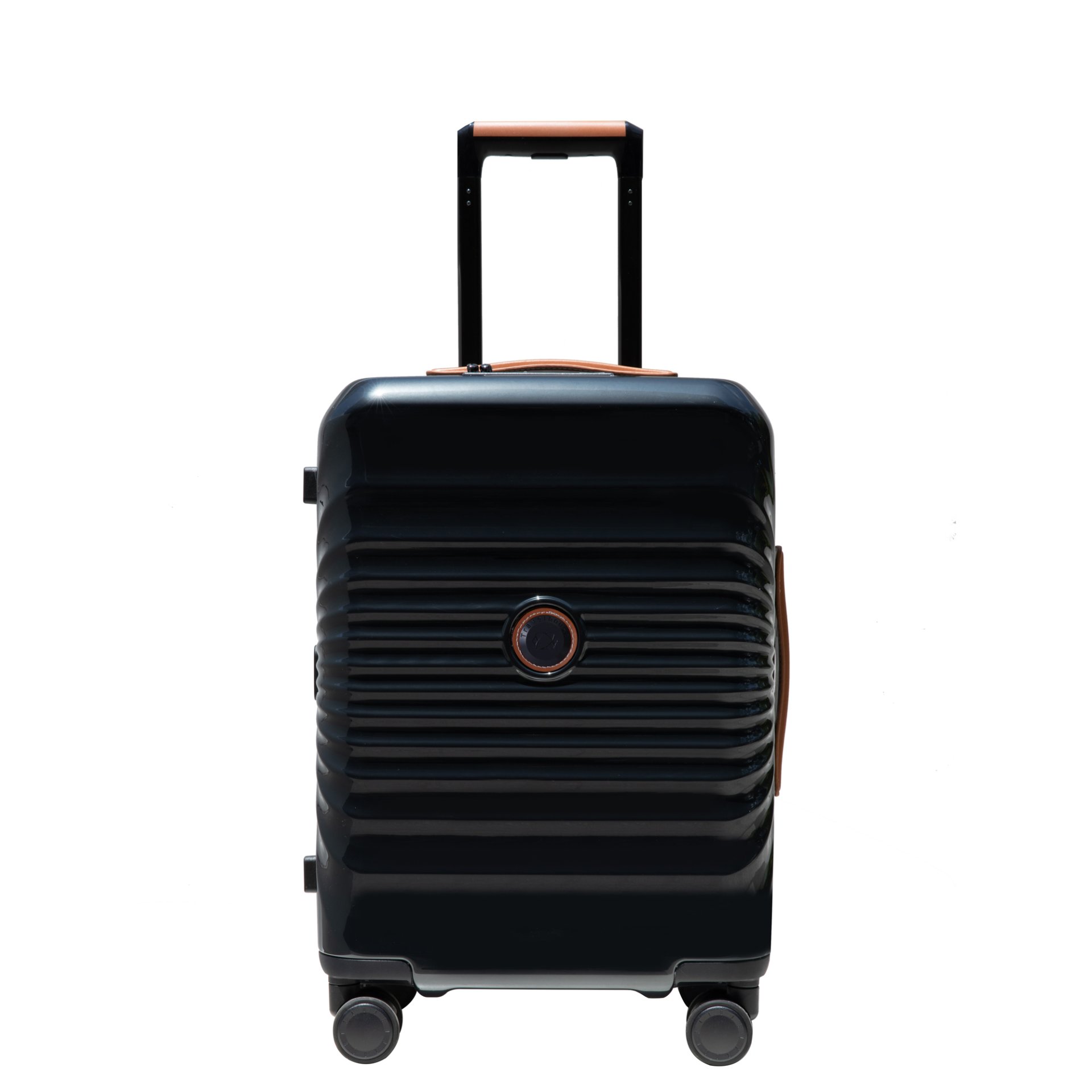 24" Luggage Lightweight Suitcase Tsa Lock USB Port Luggage Wheel Lock Artificial Leather Top Handle Spinner Wheels - Black - Image 11