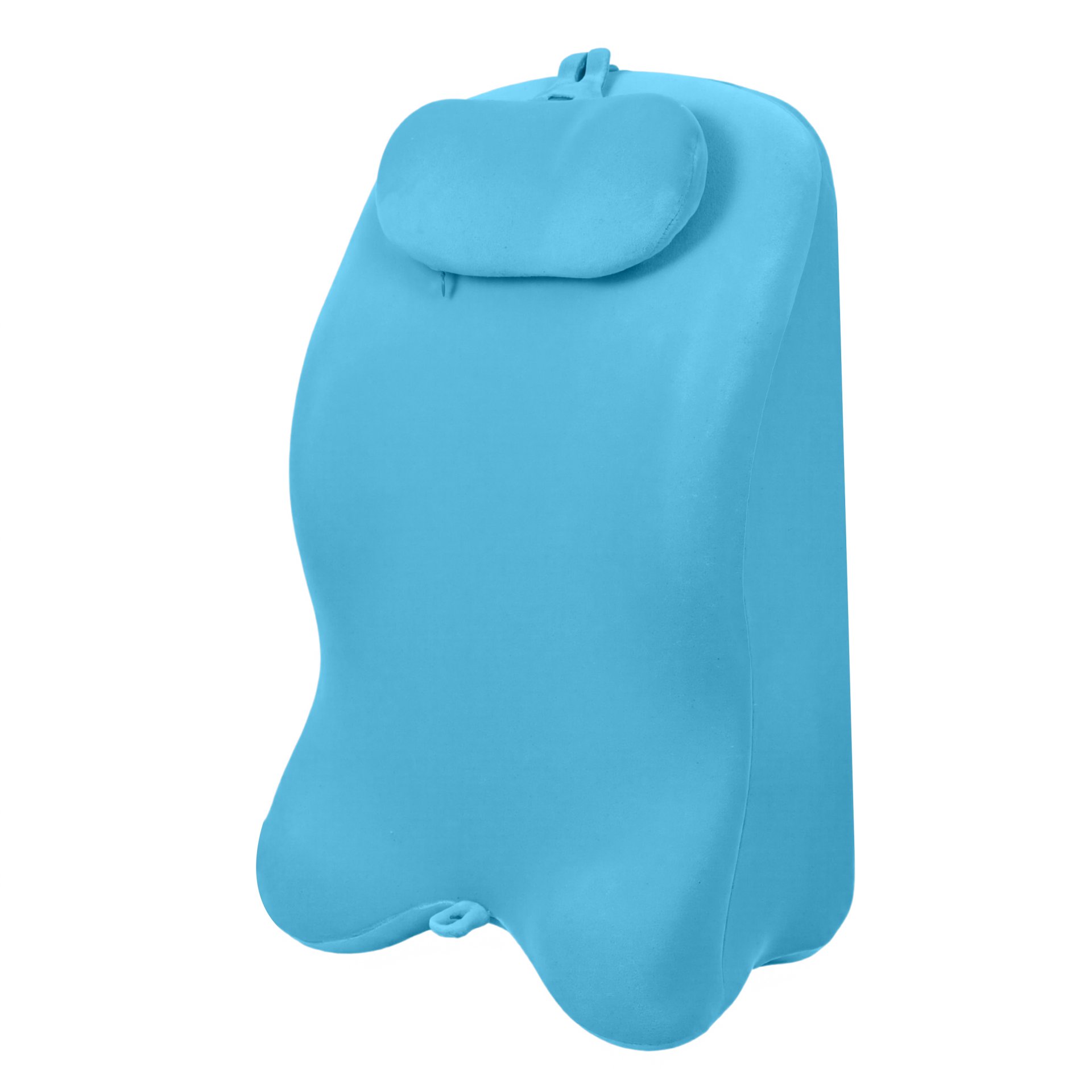 Ergonomic Spinal Posture Support Bed Pillow - Blue - Image 12