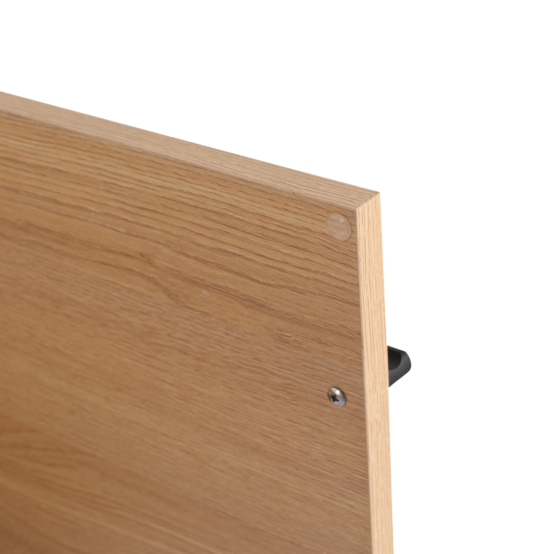 Bathroom Vanity With Resin Countertop Sink, 30" 2 Doors Cabinet Set - Oak - Image 21