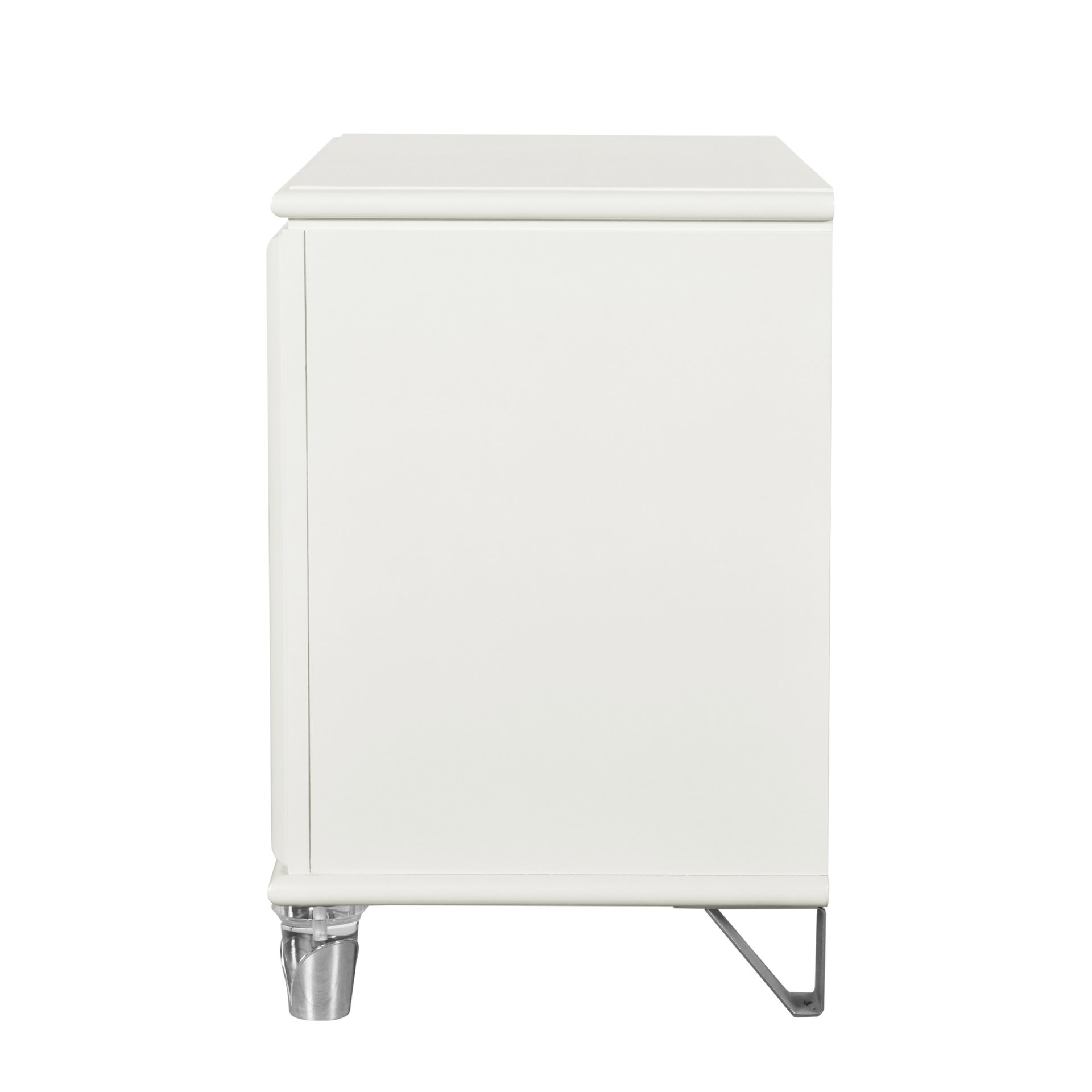 Uriuni - Nightstand - Gold / White - Image 5