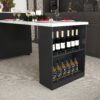 Expandable Kitchen Island With Dining Table - Black - Image 15