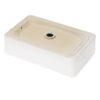 24 X 16" Ceramic Rectangular Vessel Bathroom Sink - White - Image 9