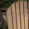 Outdoor Adirondack Barstools (Set of 2) - Natural Stained - Image 7