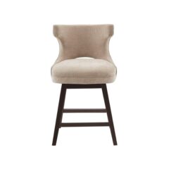 Emmett - Swivel Counter Stool Height - Beige