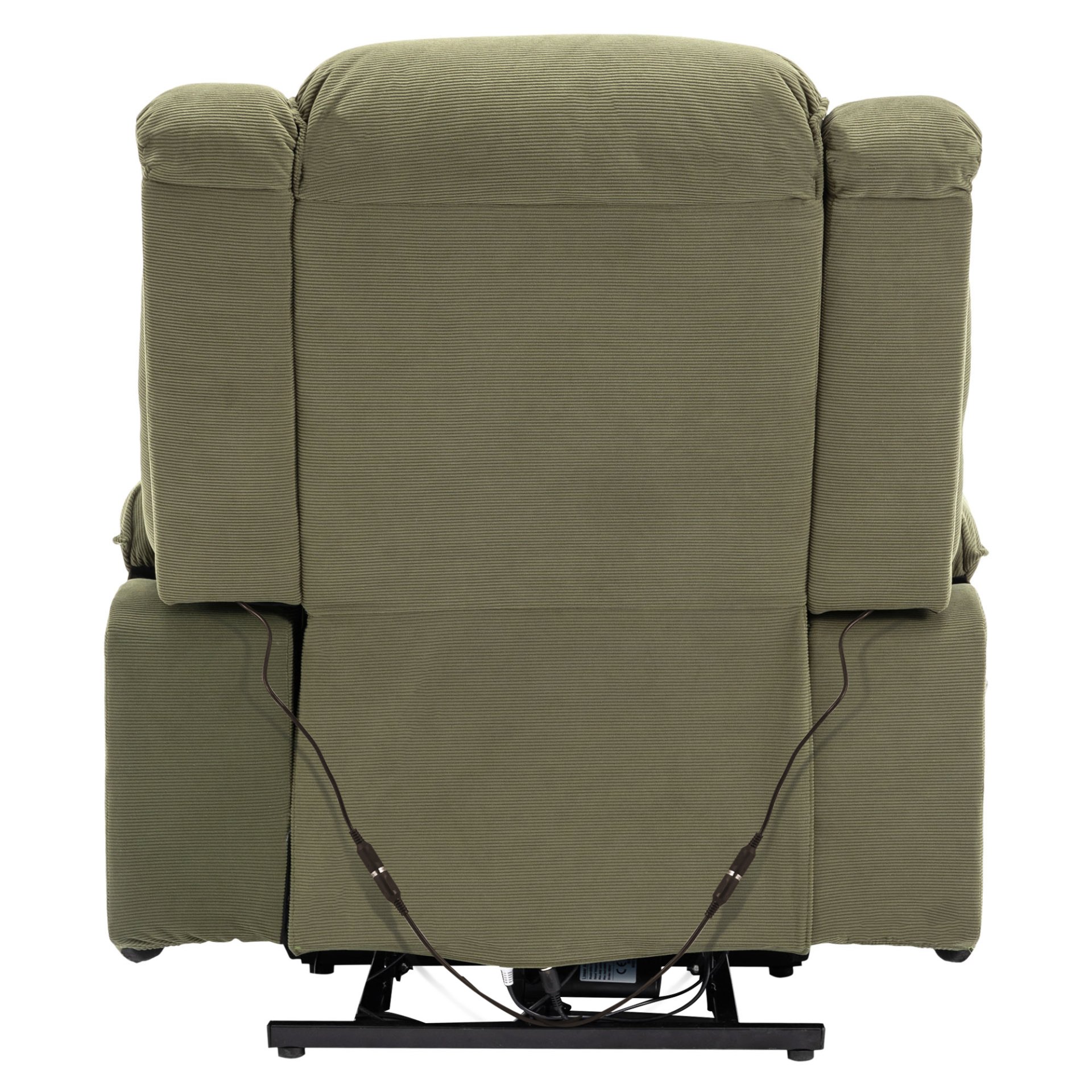 Massage Recliner, Power Lift Chair & Adjustable Massage And Heating Function, Recliner Chair With Infinite Position And Side Pocket For Living Room - Green - Image 18