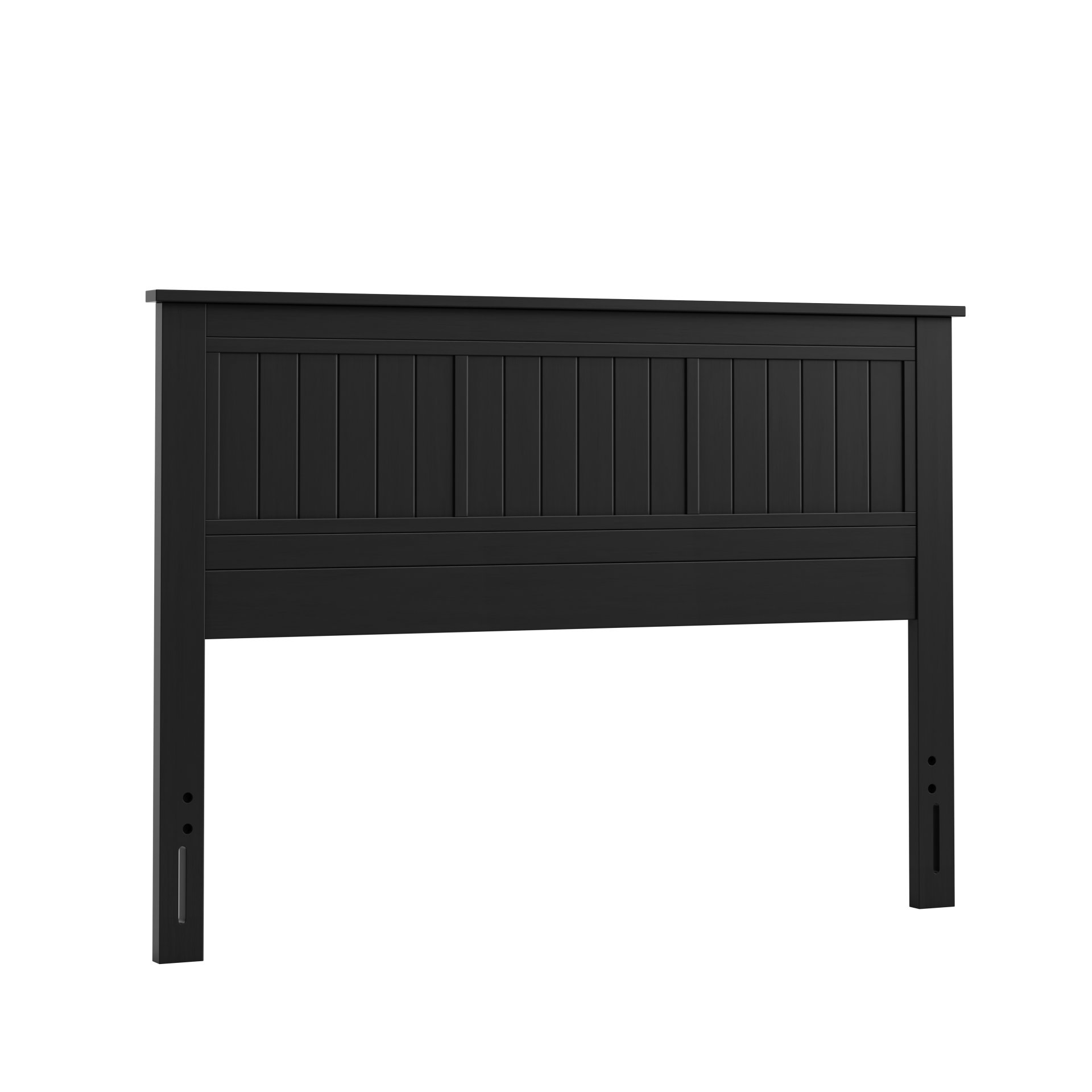Walton - Queen Window Pane Panel Headboard - Black - Image 6
