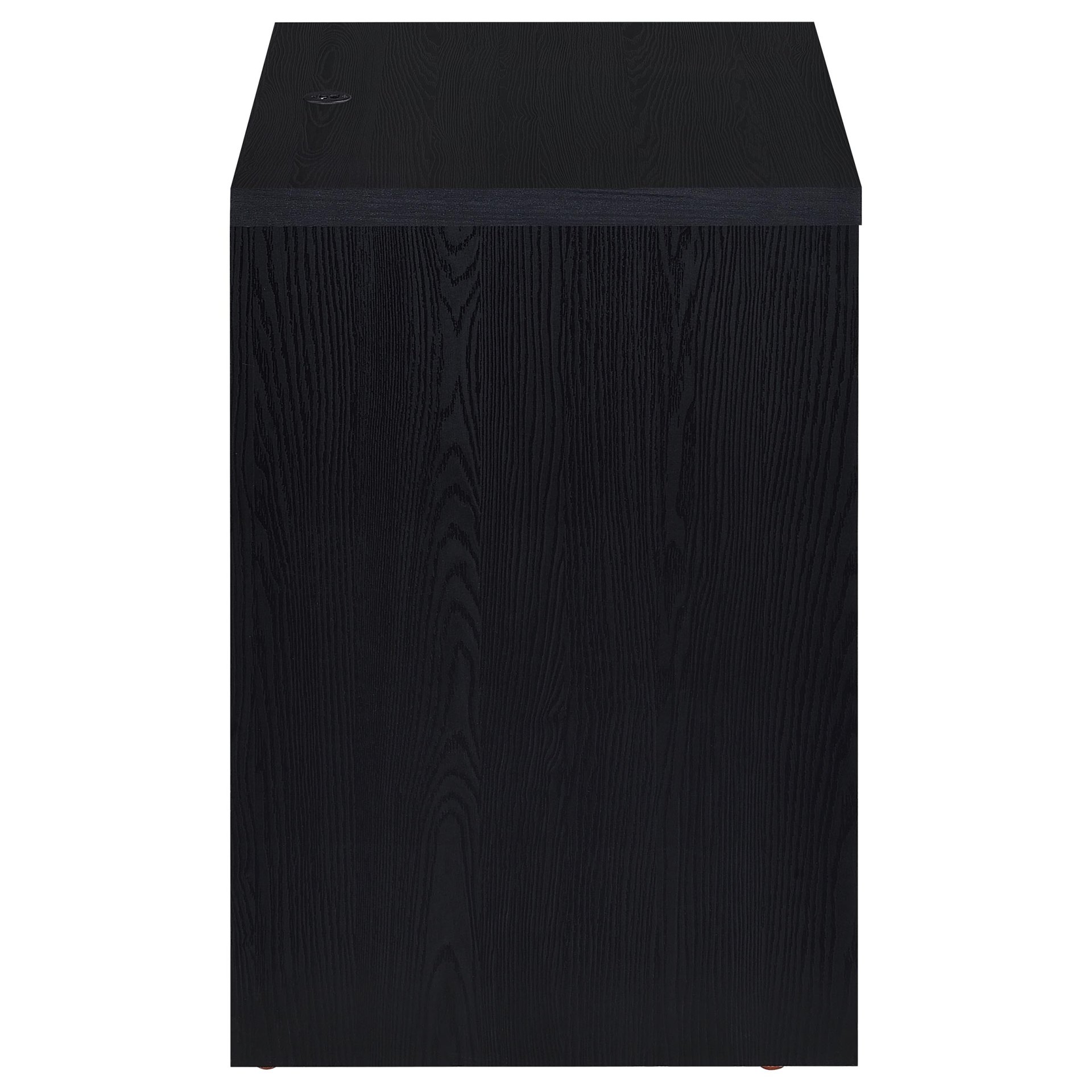 Nightstand Grain With Dual USB Ports And Motion Sensor LED Light - Black - Image 7