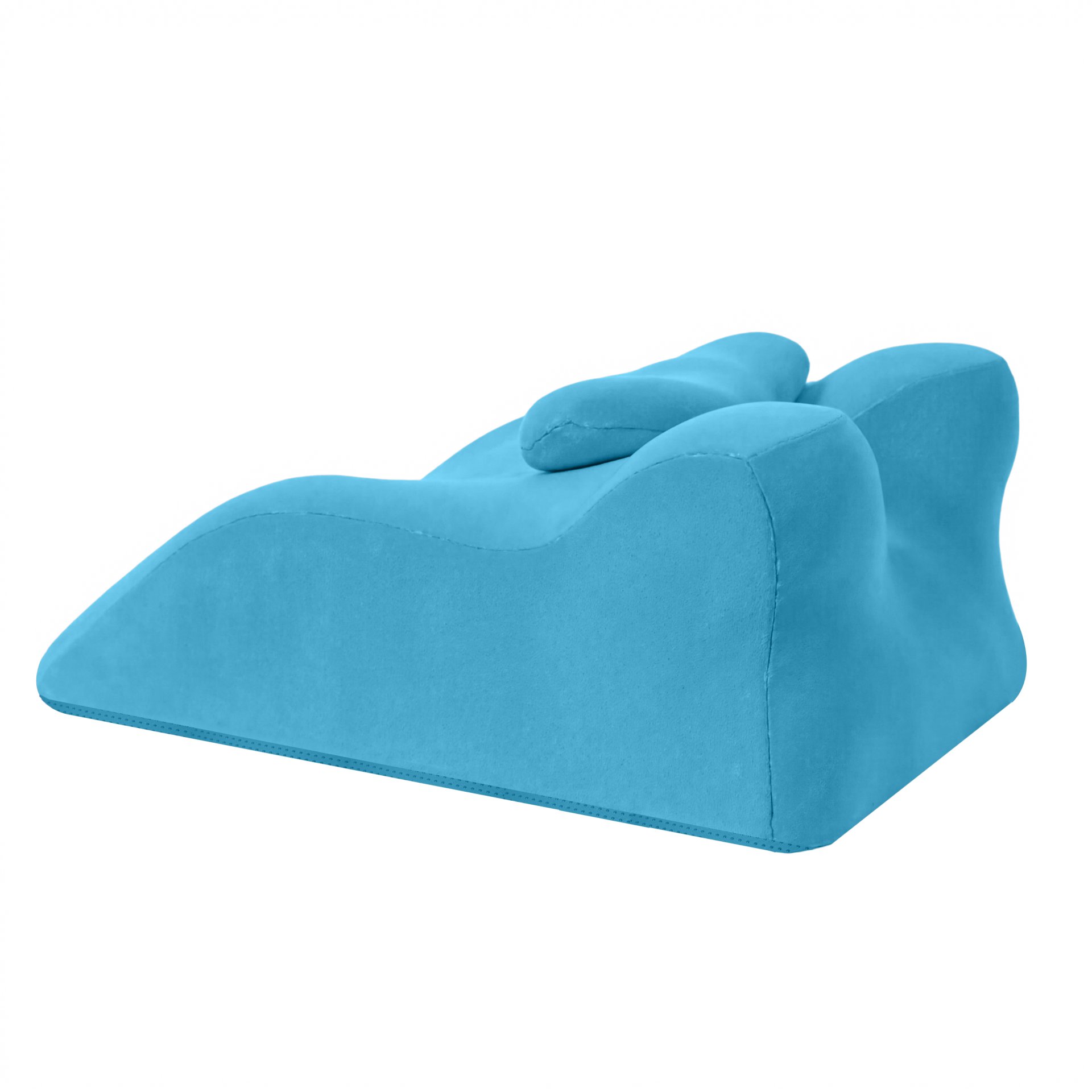 Ergonomic Spinal Posture Support Bed Pillow - Blue - Image 18